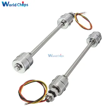 

220V 200mm Liquid Float Switch Water Level Sensor Stainless Steel Double Ball