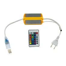 ZX IR Remote Controller For RGB LED Strip Stripe String Ribbon Mini Controlador RGB Neon SMD 5050 3528 DC 220V Dimmer Diammable