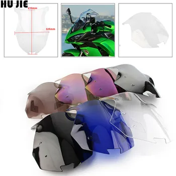 

Motorcycle Windshield Windscreen For 2017 2018 17 18 Kawasaki Ninja 1000 Z1000SX ZX Z 1000 SX ZX1000 ABS Black Smoke Iridium