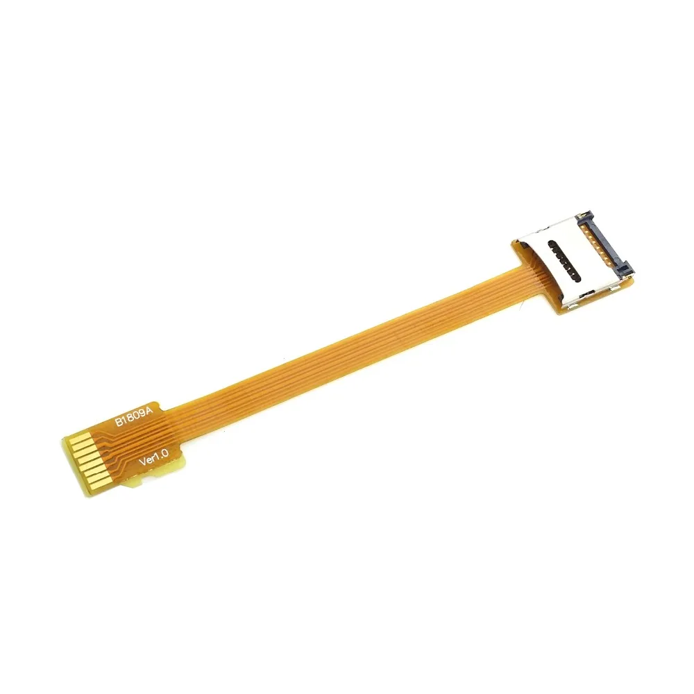 

Chenyang-Cable CY Micro SD TF Memory Card Kit Male to Female Extension Soft Flat FPC Cable Extender 10cm