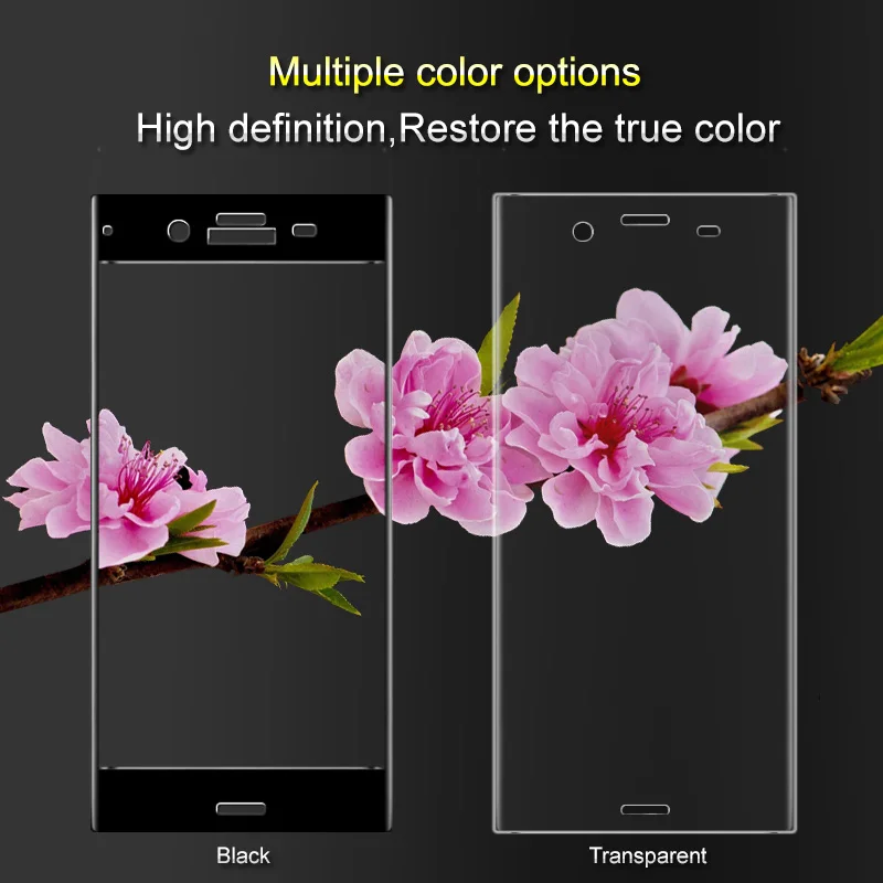

IMAK 3D Curved Full Cover Tempered Glass Screen Protector for Sony Xperia XZ1