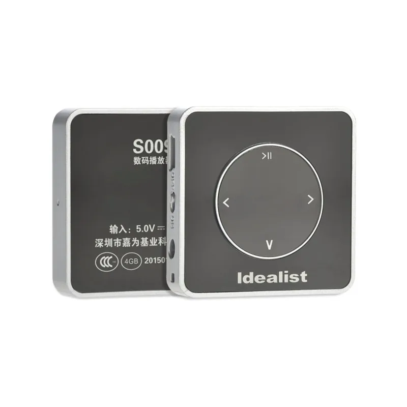 Idealist ультратонкий 4 Гб MP3 плеер Usb бренд MP3 плеер портативный мини спортивный музыкальный MP3 плеер с повязкой и ремешком