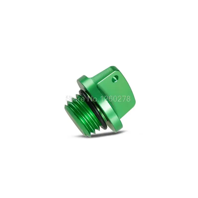 NICECNC зеленый заливочного отверстия Кепки для Kawasaki Ninja 650 1000 400 600 ER4N ER6F ER6N Z800 Z1000 Z650 ZXR750/R VERSYS 650 1000
