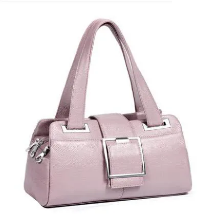 S Nude color Beep новая кожаная сумка корейская модная Подушка посылка женская сумка через плечо - Цвет: S Nude color