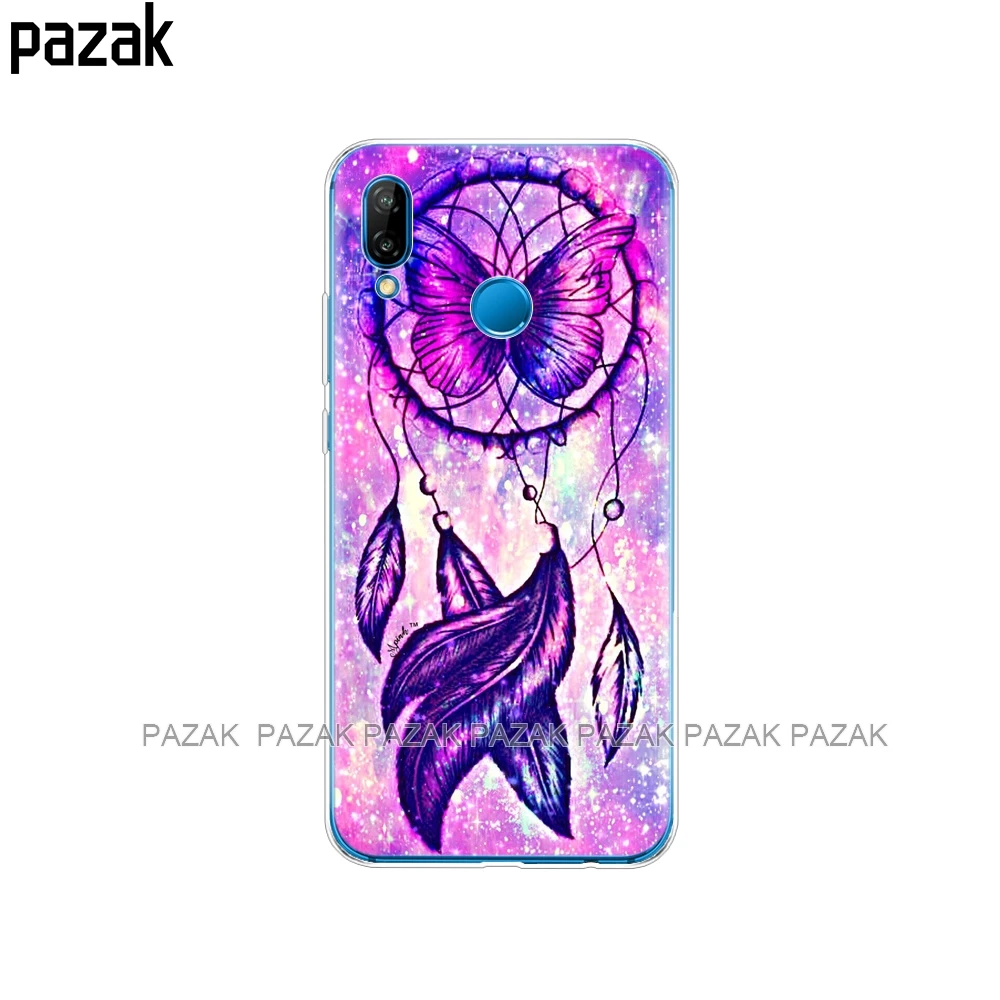 61359 Силиконовый чехол для 5,8" huawei p 20 Lite huawei p 20 pro Чехол для huawei p 20 задняя крышка для телефона мягкий защитный прозрачный чехол из ТПУ - Цвет: 61359