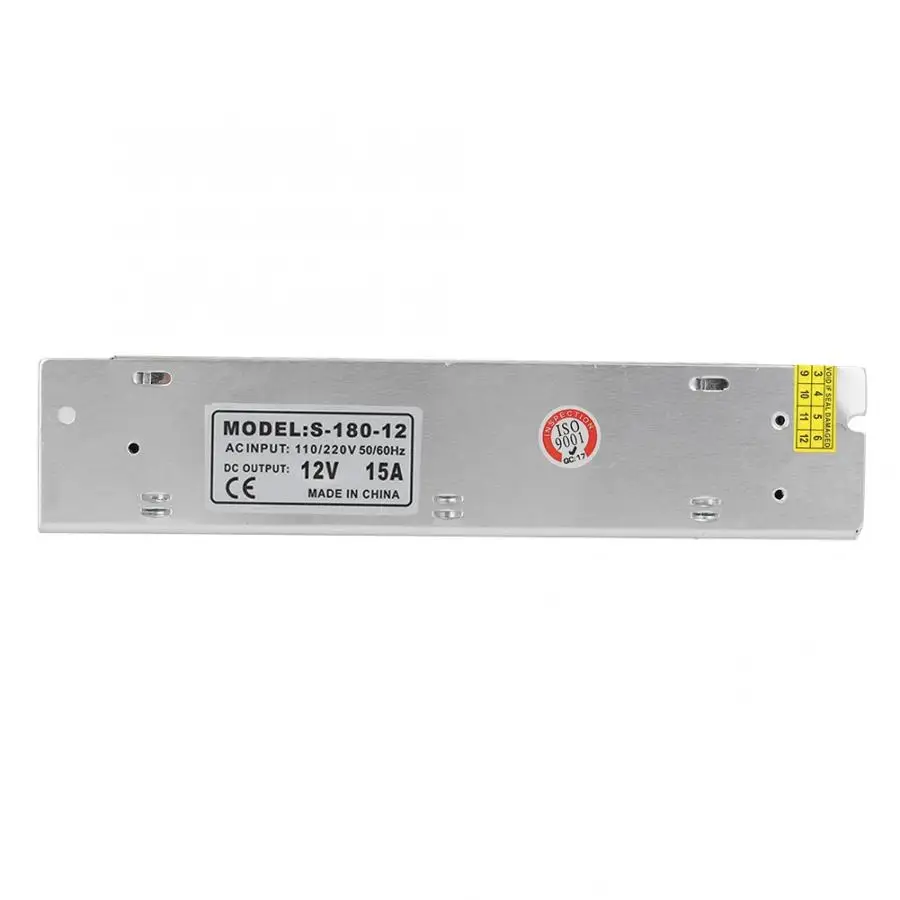 180W-15A Трансформатор высокого напряжения, блок питания, блок питания, адаптер, переключатель 110 В ШИМ, полный мост трансформатора, кольцо трансформатора - Цвет: 180W-15A