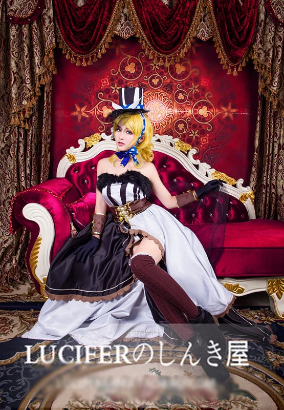 LoveLive! Животное Лошадь аясе Эли Косплей Костюм Хэллоуин униформа наряд платье+ перчатки+ носки+ шляпа