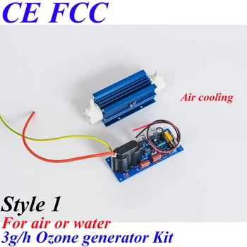 

Pinuslongaeva CE EMC LVD FCC 3g/h Quartz tube type ozone generator Kit ozone fruit and vegetable washer