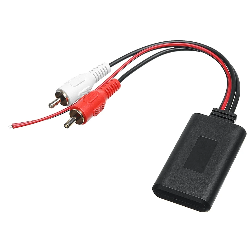 Автомобильный Универсальный беспроводной модуль Bluetooth музыкальный адаптер Rca Aux аудио кабель