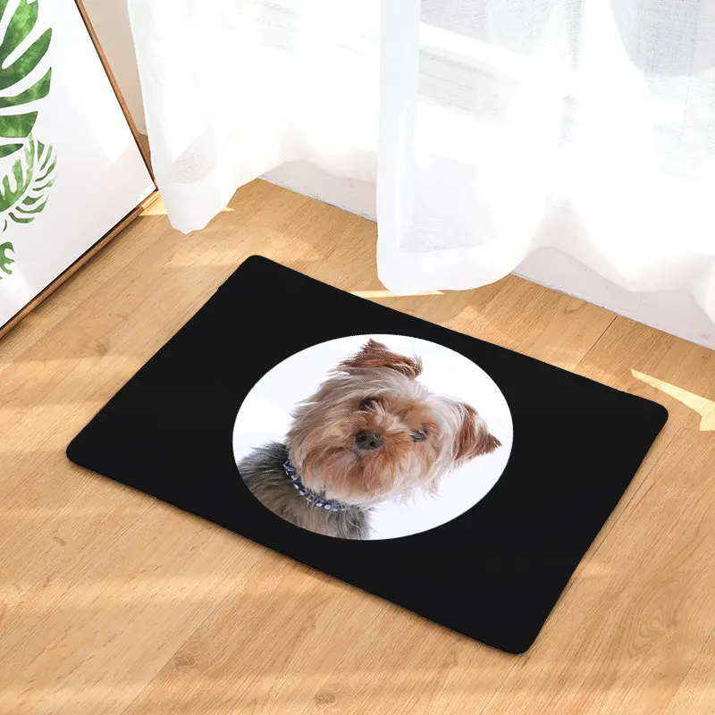 Новая собака с крупной головой печати ковры Нескользящие кухонные коврики для дома гостиной коврики 40x60 см - Цвет: 11