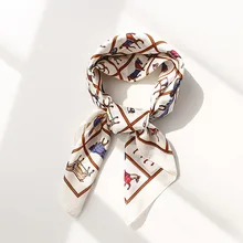 Yishine, 70*70 см, 4 цвета, шелковый шарф, Ретро стиль, сетка, с принтом, Женская шаль, атласная, квадраты, на голову, сумка, декоративные шарфы