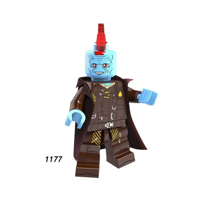 

Single Sale Super Heroes Star Wars 1177 Yondu Model Mini Building Blocks Figure Bricks Toys kids gifts Compatible Legoed Ninjaed
