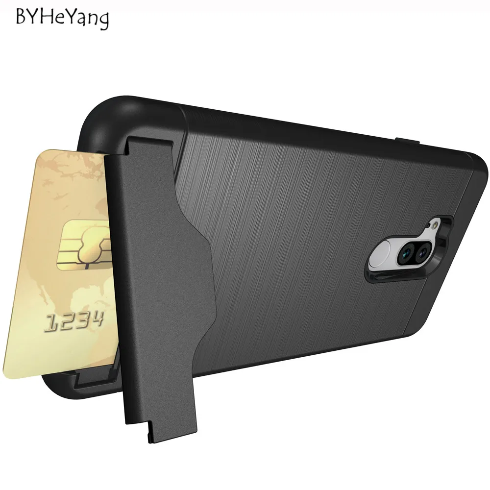 BYHeYang для LG G7 чехол для LG G7 чехол thinq противоударный ТПУ+ Поликарбонат матовый двухслойный защитный чехол слот для карт для LG G7 G710 чехол