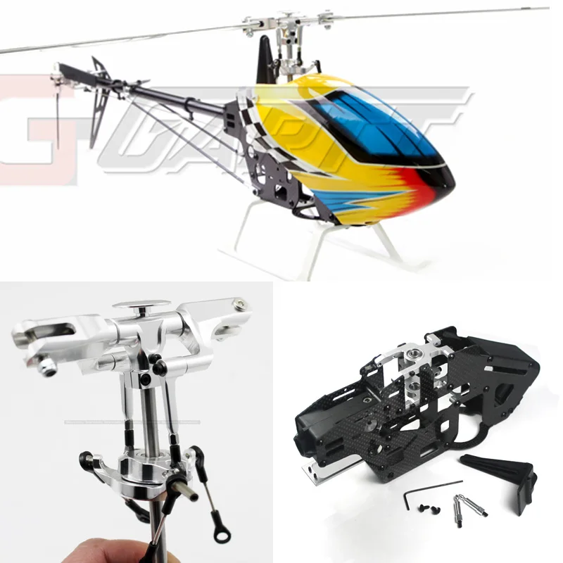 

GARTT 450 DFC Double Push Belt 6CH 3D RC Helicopter With Canopy and Blades