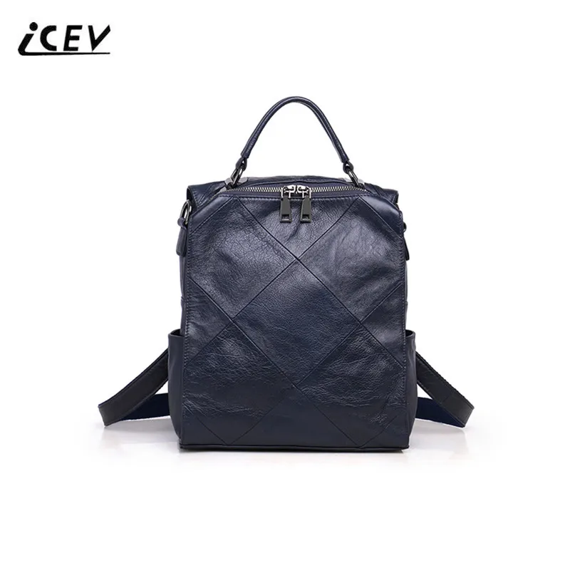 

ICEV Fashion Designer Handbags High Quality Genuine Leather Handbags Women Leather Handbags Ladies Cow Leather Shoulder Satchels