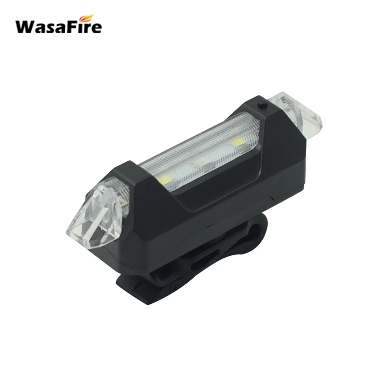 Perfect WasaFire New Bicycle Rear Light Fietsverlichting Red Blue Bike Tail Light Luz Bicicleta Farol Bike Led Lanterna Cycling Light 16