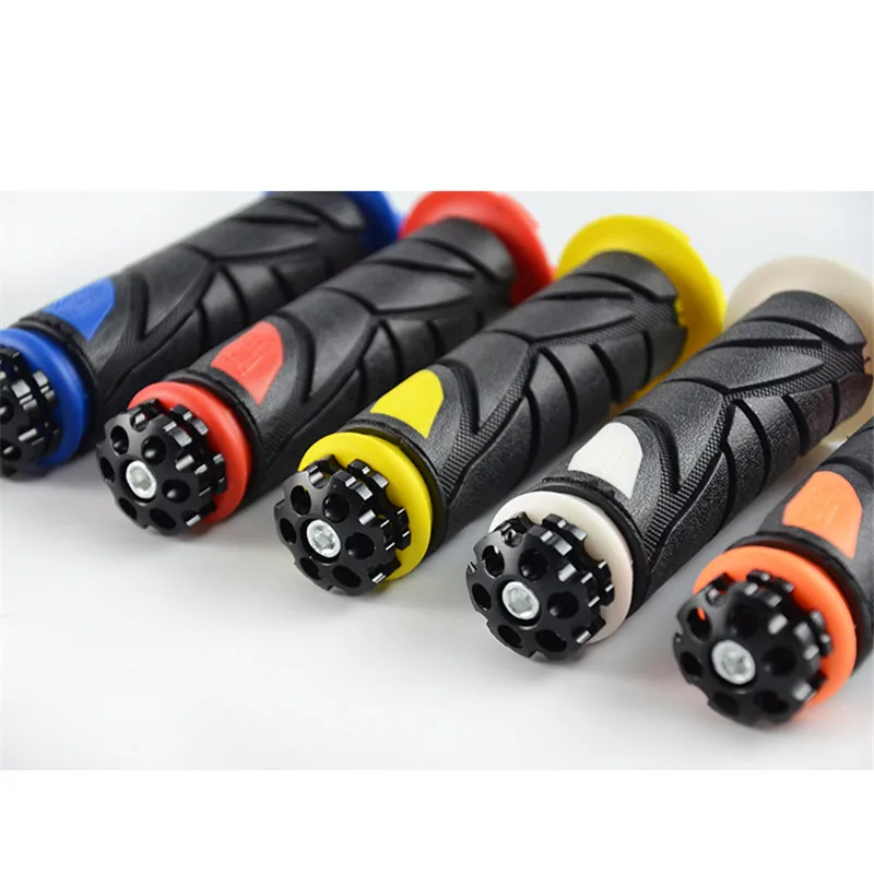 

colorful scooter handle bar for kawasaki honda suzuki benelli yamaha motorbike parts moto grips universal motorcycle accessories