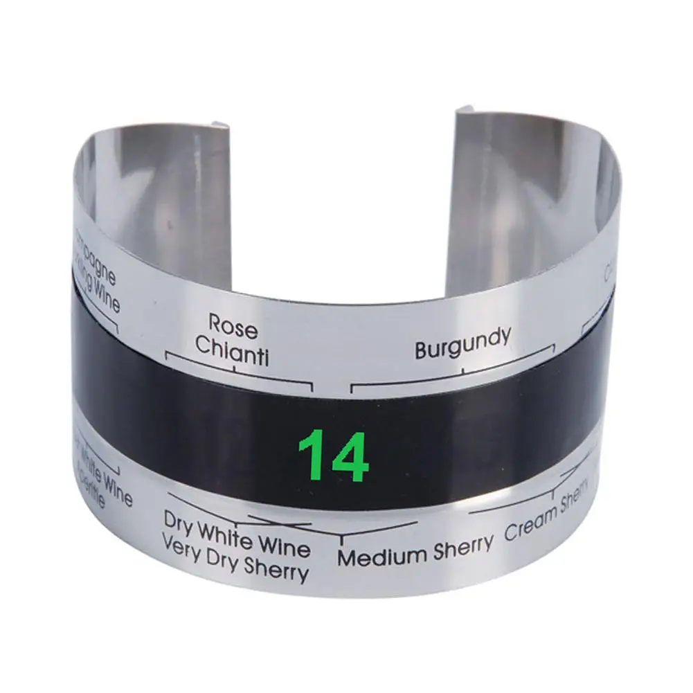 

Bracelet Thermometer Grape Red Wine Temperature Sensor for Beer Home Brewing