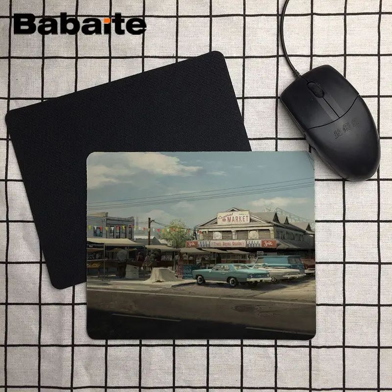 Babaite Mafia III DIY дизайн игровой с узором коврик для мыши Размер 18x22 см Скорость версия