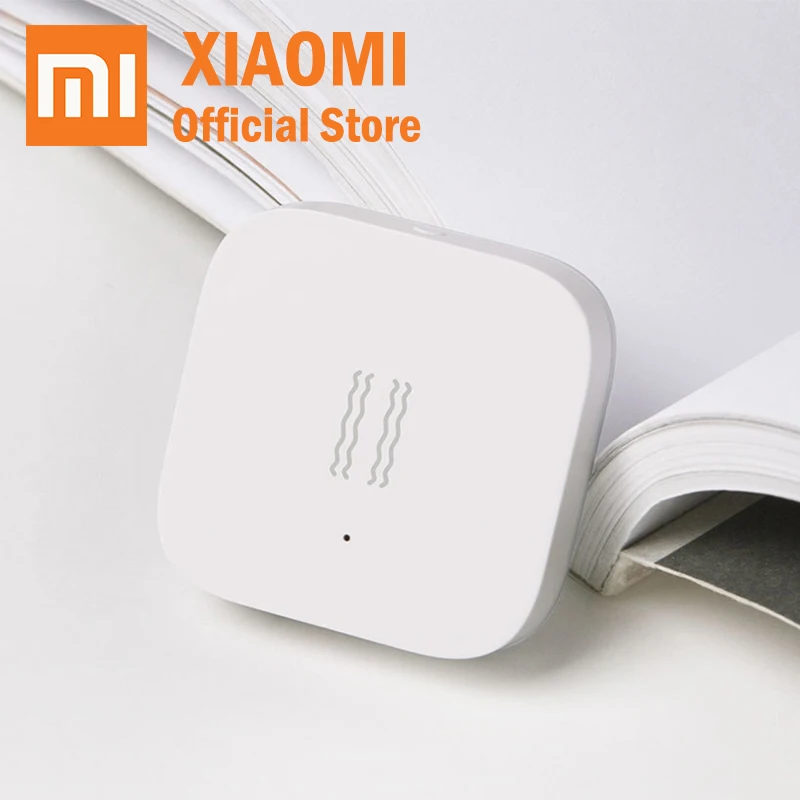

Xiaomi Aqara vibration shock sensor alarm smart App remote control zigbee mijia mi sensitive motion detector monitor for mi home