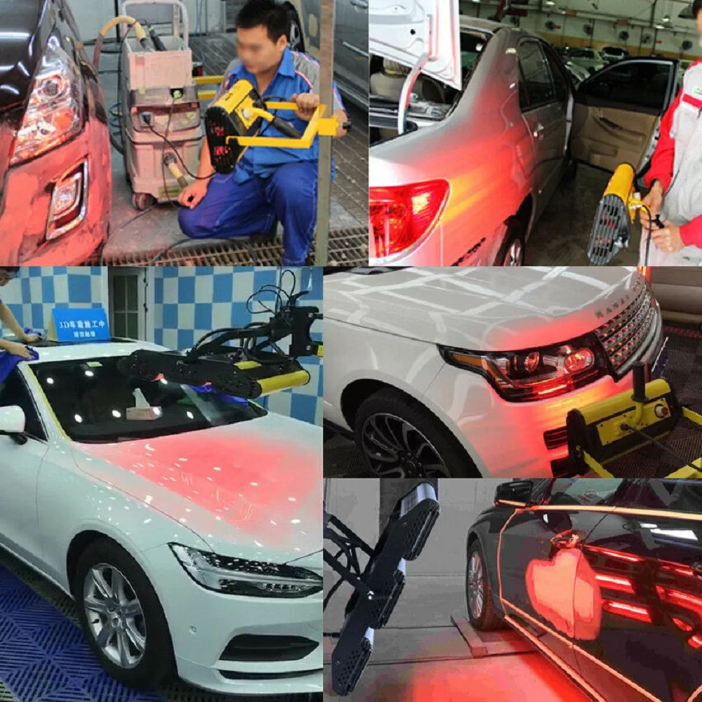 Инфракрасные лампы для ремонта кузова автомобиля ручная автомобильная лампа