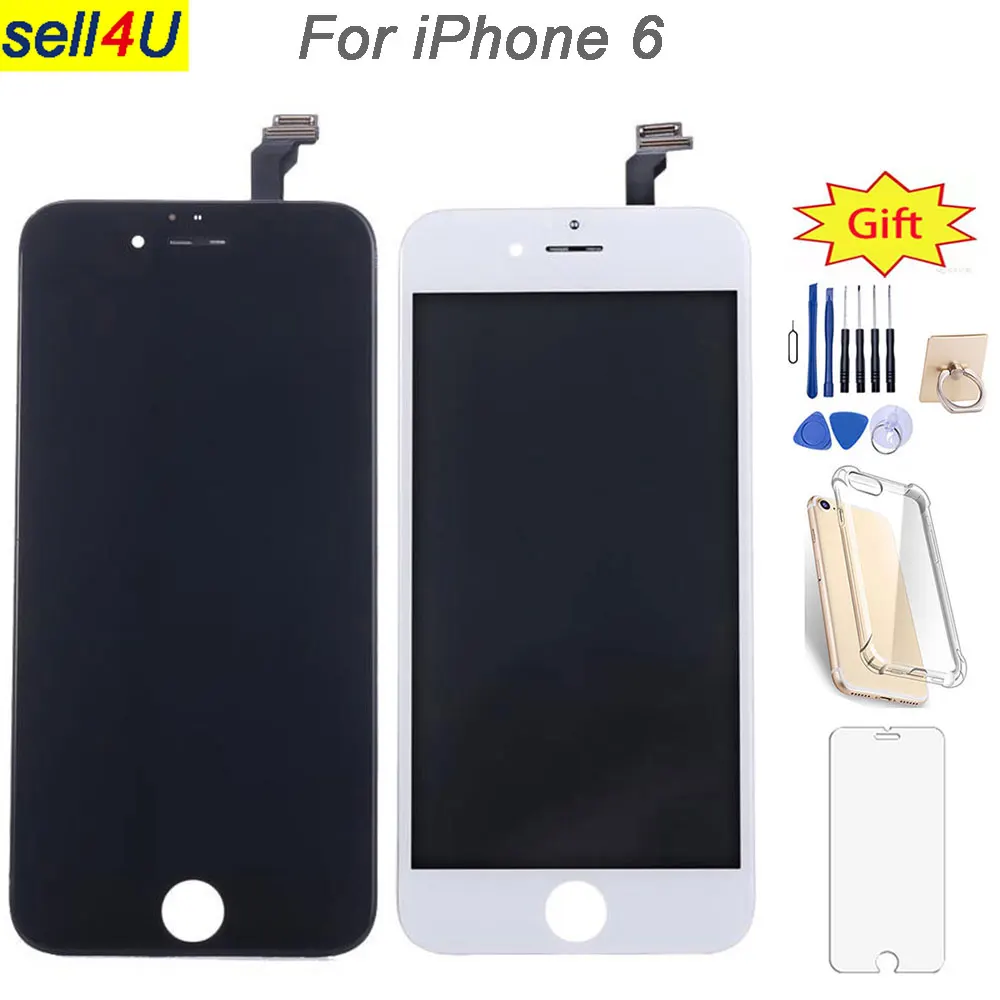 Для iPhone 6 ЖК экран дисплей с сенсорным экраном в комплекте для iphone 6G Замена