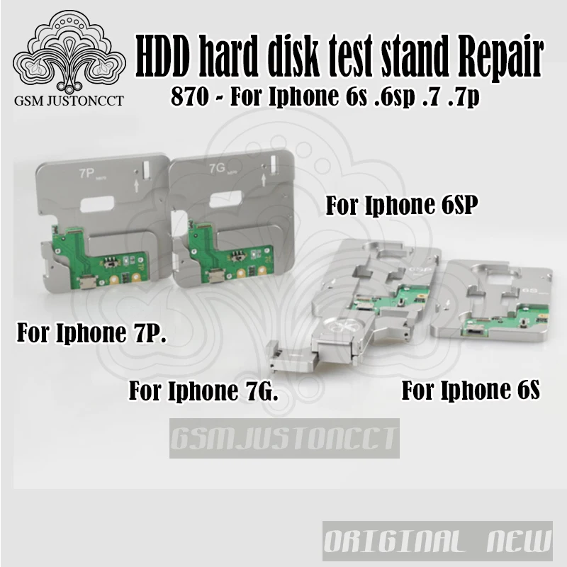 

HDD hard disk test stand Repair For iphone 5G 5S 5C 6G 6P SE 6s 6sp 7 plus 7p NAND Flash Memory Motherboard fixture tool