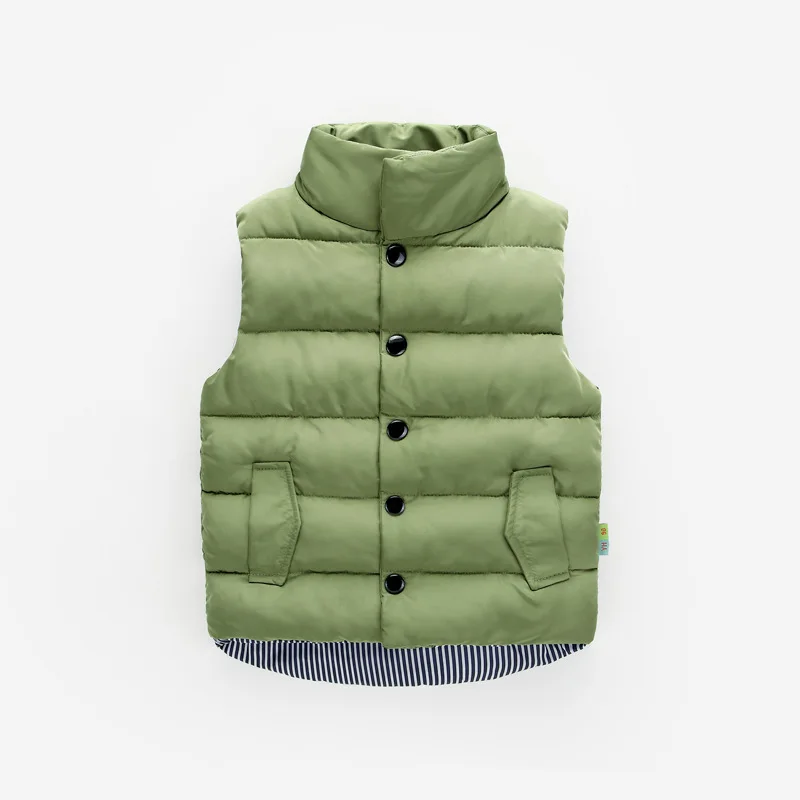 Children Vests For Girls Coats Boy Soft Vests Winter Suit Sleeveless