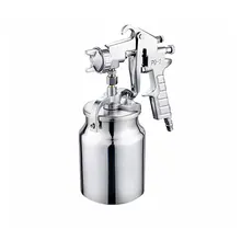 Воздушный пистолет-распылитель регулятор Высокого Давления Воздушный пистолет-распылитель с 1000 мл алюминиевая чашка и 2 мм Насадка Размер краски ing инструменты