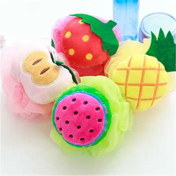 

Cotton Baby Bath Brush Cartoon Soft Baby Bath Sponge Powder Puff Cute Children Newbron Infant Shower Product Rubbing Towel Balls