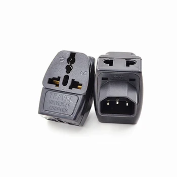 

5Pcs 3 in 1 IEC 320 C14 Male to C13 Female Power Adapter PDU/UPS C13 Universal Female AU/US/UK/EU Special Conversion Plug