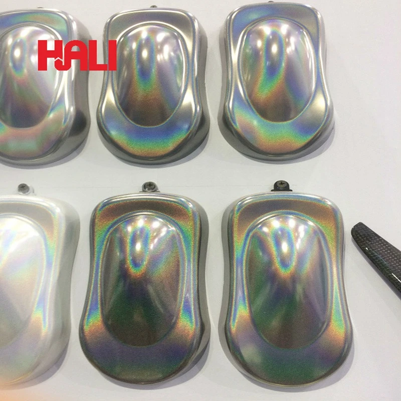 

holographic effect pigment,chameleon pigment,hologram flakes,Rainbow pigment,powder form,widely used for paint,coating,nails...