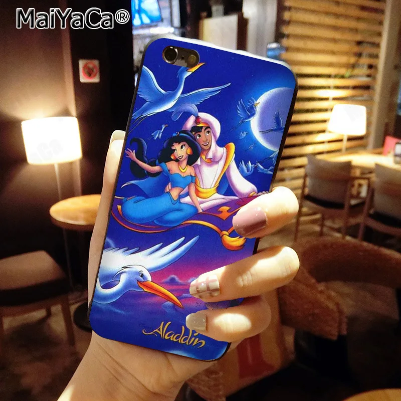 MaiYaCa Genie Aladdin Phone Case Slim Clear Soft TPU Back Cover for Apple iPhone 8 7 6 6S Plus X 5 5S SE XS XR XS MAX Cover MaiYaCa Genie Aladdin Phone Case Slim Clear Soft TPU Back Cover for Apple iPhone 8 7 6 6S Plus X 5 5S SE XS XR XS MAX Cover