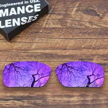 ToughAsNails противостоять морской коррозии Поляризованные замены линзы для Oakley Si баллистических Det шнур солнцезащитные очки фиолетовый зеркальный