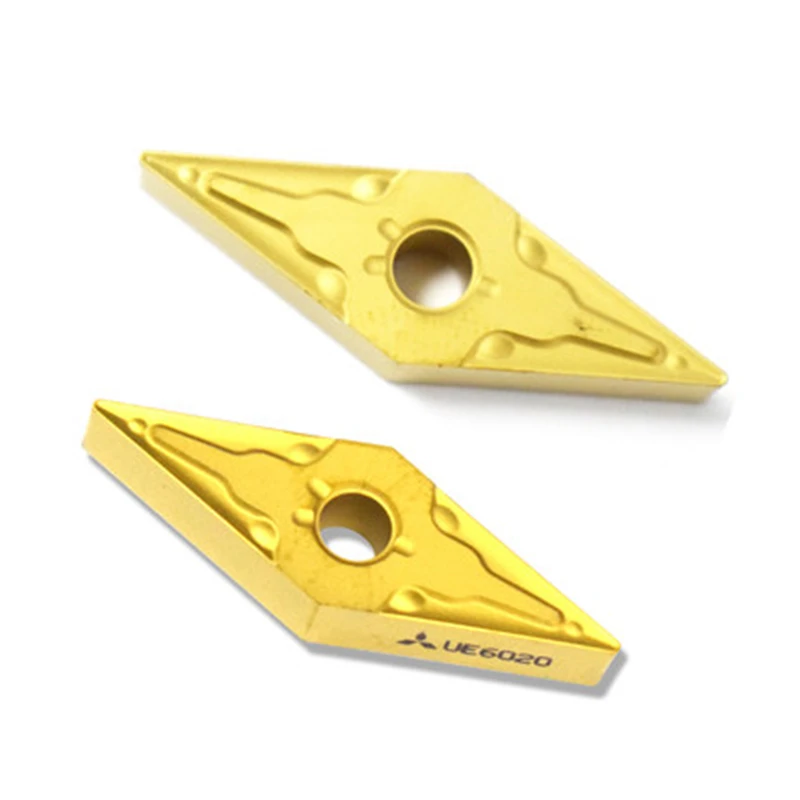 

10pcs VNMG160404 MA UE6020 US735 original carbide inserts machining lathe turning tool high quality lathe cutter