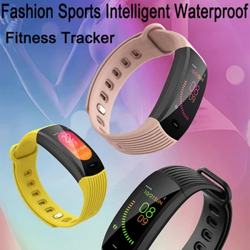 

Smartband Health Heart Rate Monitoring Smart Wristband Passometer Activity Tracker GPS Smart Bracelet IP67 Waterproof Bluetooth