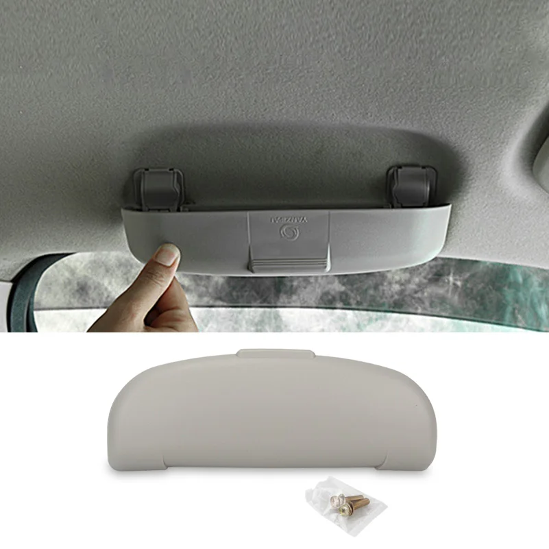 

Car Styling Sunglasses Holder Eyeglasses Storage Box Case for Mitsubishi Asx Lancer 10 9 Outlander Pajero Sport Car Accessories