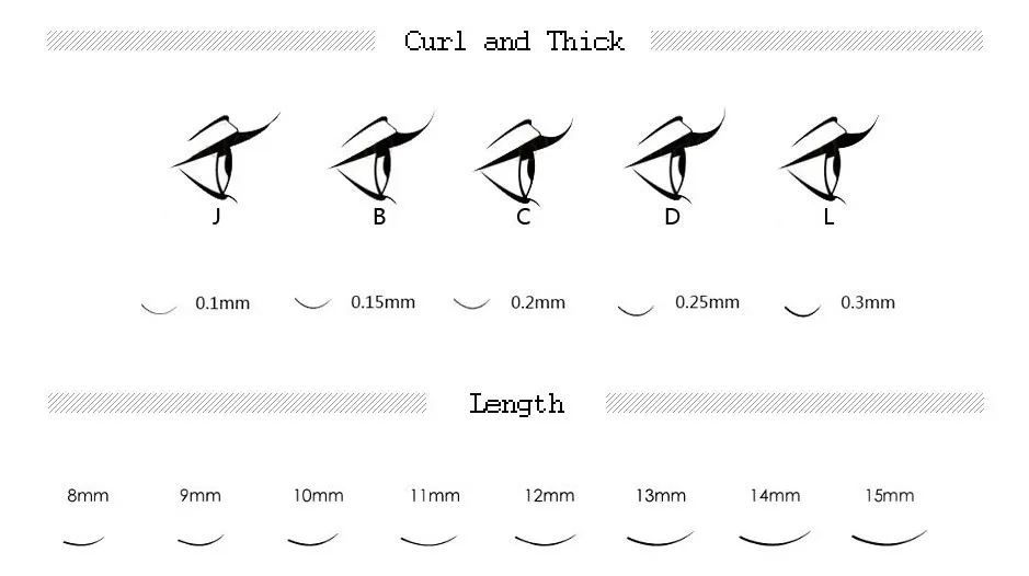 Seashine L Curve 8-15 мм индивидуальное наращивание ресниц норковые ресницы Поддельные ресницы отдельный накладной макияж ресниц