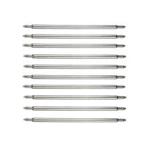 Bemorcabo 100 мм шт. 18 мм 20 мм 22 мм 24 мм нержавеющая сталь часы Группа Весна бары ремень булавки Ремонт Инструменты ссылка шпильки Ремонт Часовщик