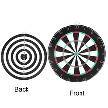 6/9/10/12/15/17 дюймов Дротика-плиты двухсторонний стекаются Панели Professional/домашняя детская Дротика Панели