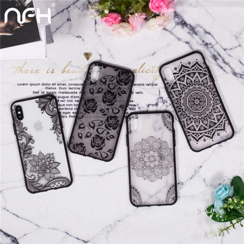 

Case for For iPhone X Case TPU Soft Silicone Bumper Phone Back Cover for iPhone 7 6 Plus 6s 8 Case for iPhone On 5 5S SE Cover