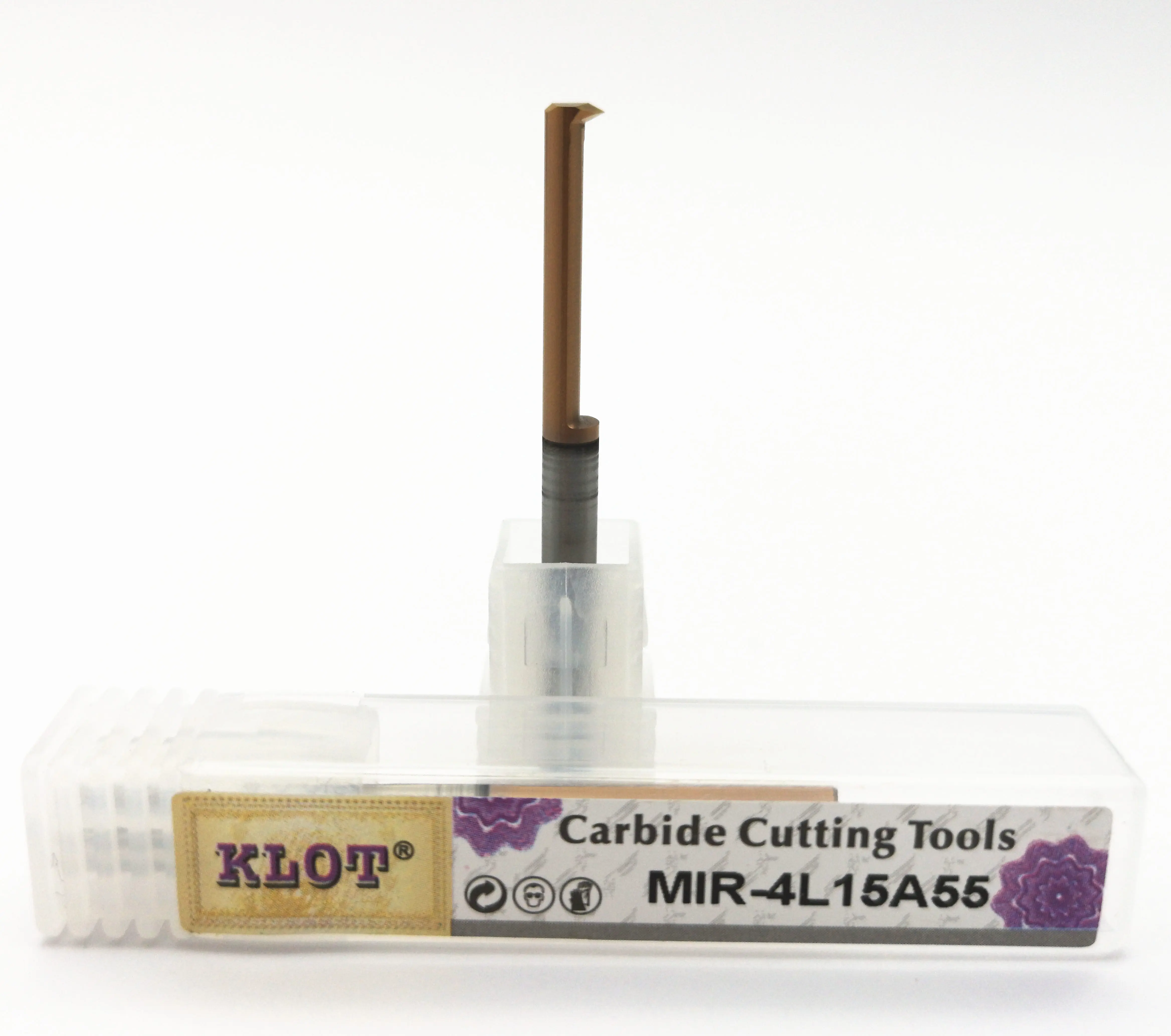 

KLOT Solid Carbide Threading Boring Tool MIR TiCN Coated 3L15A55/60 4L15A55/60 5L15A55/60 6L15A55/60 small hole tool small bore