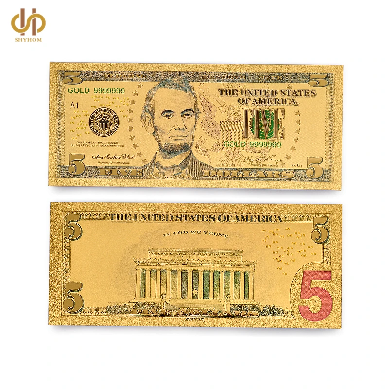 Банкнота 5 Долларов Сша Купить