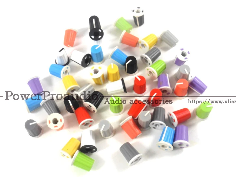 30pcs for Pioneer DJ MIXER DJM Mixer Mixing station knob cap / DIY color rubber potentiometer knob DAA1305