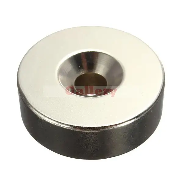 

Top Fashion Time Limited Iman Neodimio 2 Pcs Lot Super Ring Magnet 30x10mm Hole 6mm Rare Earth Neodymium 15mm