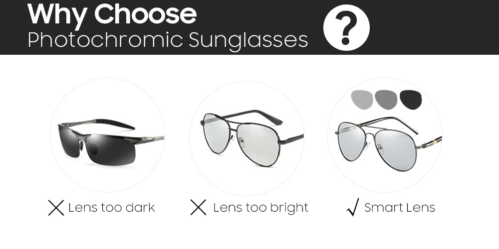VIVIBEE металлическая оправа авиационные фотохромные солнцезащитные очки мужские поляризованные солнцезащитные очки для ночного вождения тренд Wo мужские водительские солнцезащитные очки-авиаторы