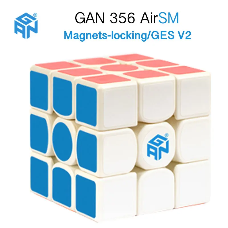 Gan 356 Air S/Gan356 Air SM с магнитами скоростной куб AirSM/356 AirS 3x3 волшебный куб головоломка Обучающие игрушки Прямая поставка