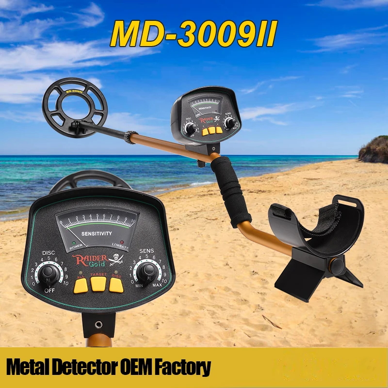 Deep Underground Metal Detector MD3009II Hunter Gold Digger Metal