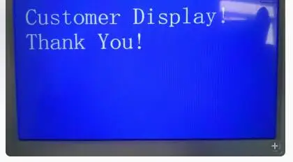 PD7000 Ture плоский экран USB LCD дисплей для POS системы 20 шаров x 2 линии/20 4 линии|display