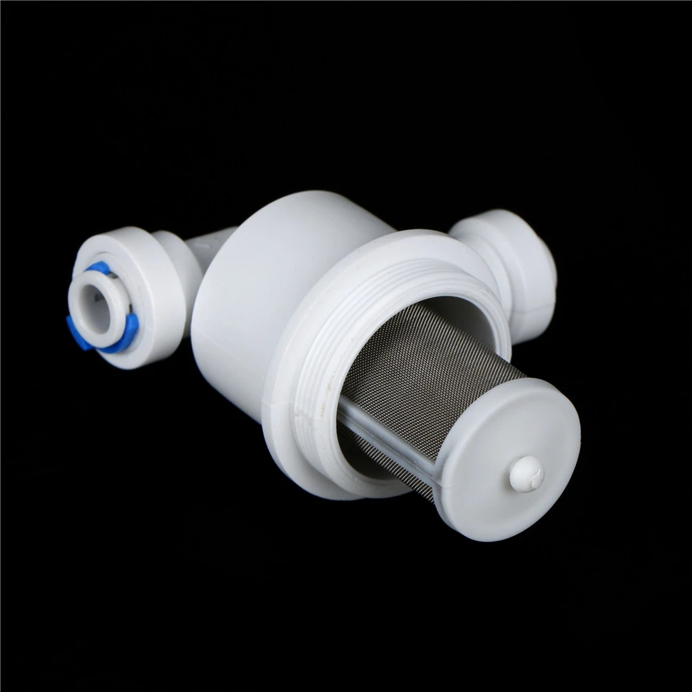 

1pc Connectors Water Purifier Front Facing Quickly Pick Up 1/4 Micro filter Water Purifier Stainless Steel Mesh Garden